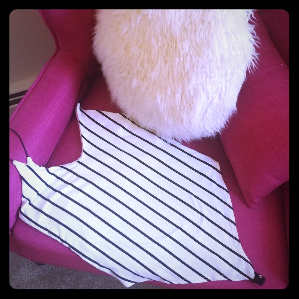 Striped body suit (super soft!!) Never worn